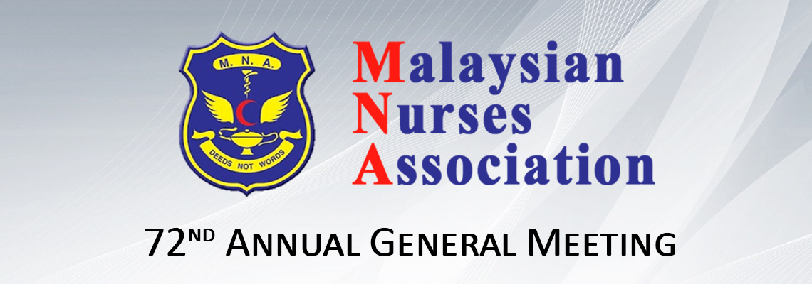 2022 Malaysian Nurses Association 72<sup>nd</sup> Annual General Meeting